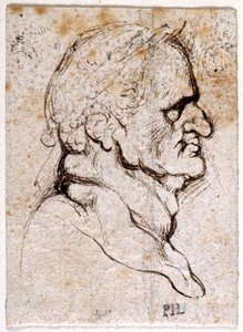 Galba, da dieci disegni di otto dei primi dodici Cesari, dopo le medaglie di Giovanni da Cavino da Peter Paul Rubens