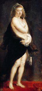 Helena Fourment in una pelliccia
