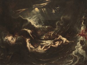 Eroe e Leandro da Peter Paul Rubens