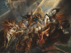 La Caduta di Fetonte da Peter Paul Rubens