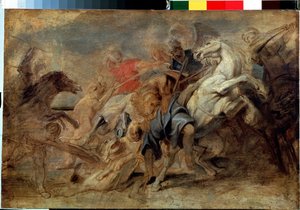 La caccia al leone da Peter Paul Rubens