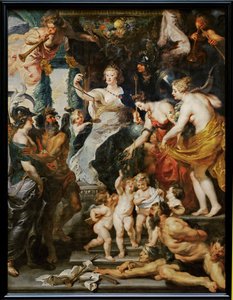 La felicità della Regenza da Peter Paul Rubens