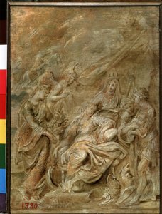 La nascita del delfino Luigi XIII da Peter Paul Rubens