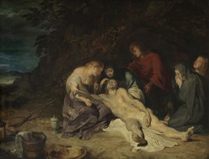 Compianto sul Cristo morto con San Giovanni e le Sante Donne da Peter Paul Rubens