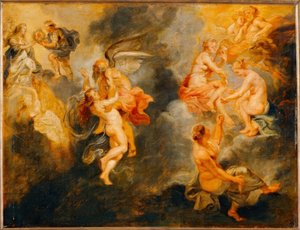 Le tre parche filano il destino di Maria de