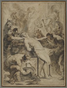 Martirio di San Lorenzo, 1550 da Peter Paul Rubens
