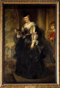 Ritratto di Helene Fourment sulla carrozza da Peter Paul Rubens