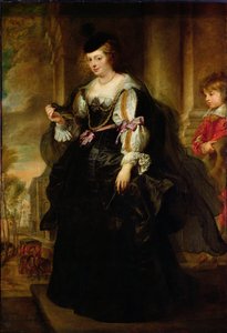 Ritratto di Helene Fourment con una carrozza, c.1639