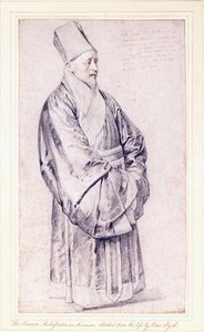 Ritratto di Nicolas Trigault S.J. in costume cinese