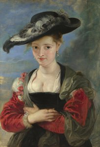 Ritratto di Susanna Lunden Le Chapeau de Paille, 1622-1625 da Peter Paul Rubens
