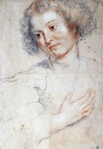 Ritratto di una donna (Studio per un ritratto di Santa Apollonia) da Peter Paul Rubens