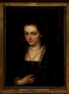 Ritratto di una donna. Ritratto di Suzanna Fourment da Peter Paul Rubens