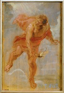 Prometeo con il marchio di fuoco (dipinto su tavola) da Peter Paul Rubens