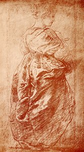 Studio di veste per una signora da Peter Paul Rubens