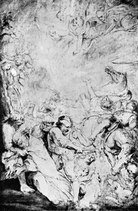 Schizzo del martirio di San Livino, c1633, 1933 da Peter Paul Rubens