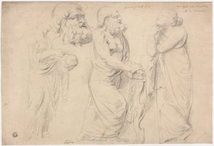 Studi di un sarcofago romano da Peter Paul Rubens