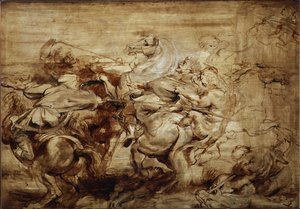 Studio per la caccia al leone da Peter Paul Rubens