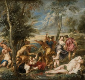 Il baccanale degli Andrii da Peter Paul Rubens