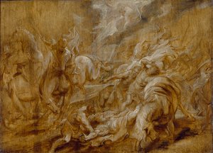 La conversione di San Paolo, c1616-1620 da Peter Paul Rubens