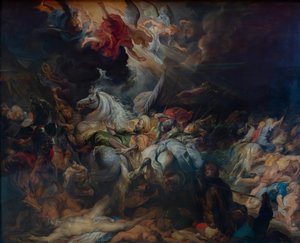 La sconfitta di Sennacherib da Peter Paul Rubens