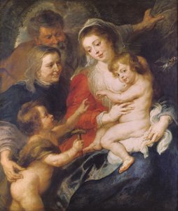La Sacra Famiglia con Sant
