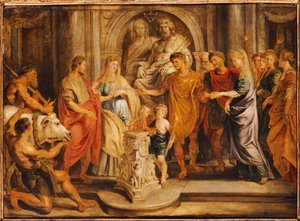 I Matrimoni di Costantino e Fausta e di Costanza e Licinio da Peter Paul Rubens