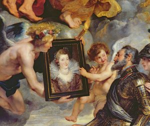 Il Ciclo dei Medici: Enrico IV (1553-1610) riceve il ritratto di Maria de