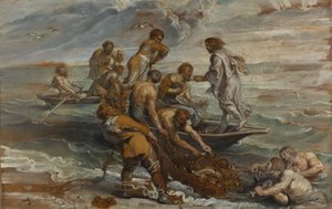 La pesca miracolosa, 1618-1619 da Peter Paul Rubens