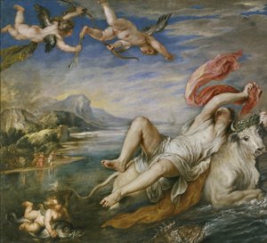 Il Ratto di Europa Dopo Tiziano, 1629 da Peter Paul Rubens