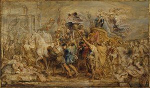 Il trionfo di Enrico IV da Peter Paul Rubens