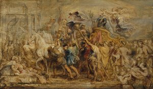 Il trionfo di Enrico IV, ca. 1630 da Peter Paul Rubens