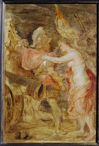 Venere accompagna Marte in guerra (dipinto su tavola) da Peter Paul Rubens