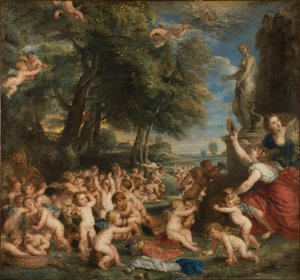 Adorazione di Venere da Peter Paul Rubens