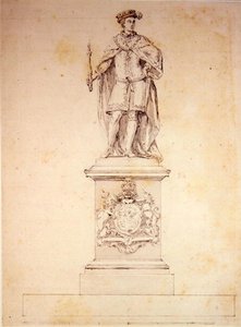 Progetto per una statua di Edoardo VI (1537-53) c.1737-39 da Peter Scheemakers