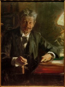 Ritratto del critico e scrittore Georg Brandes da Peder Severin Krøyer