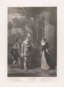 Anne Page, Slender e Shallow Shakespeare, Le allegre comari di Windsor, prima pubblicazione 1792, ristampa 1852 da Peter Simon