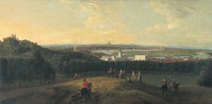 Londra dal Parco di Greenwich, 1718 da Peter Tillemans