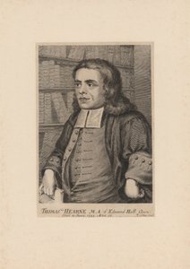 Thomas Hearne, inciso da George Vertue, c.1735