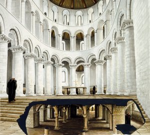 Il presbiterio e la cripta dell
