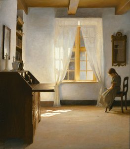 Ragazza che legge, 1901