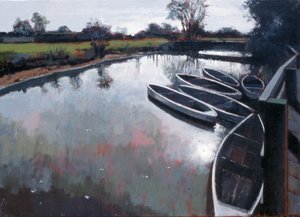 Barcombe Mills, Sussex, 2007 (olio su tela)