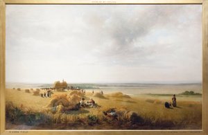 Un campo di grano da Peter de Wint