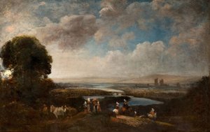 Paesaggio esteso, 1800-50 da Peter de Wint