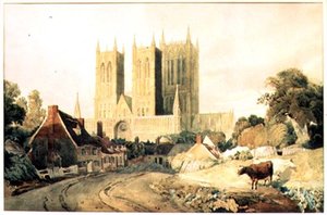 Cattedrale di Lincoln da Peter de Wint
