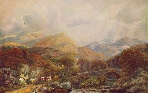 Paesaggio montuoso, XIX secolo