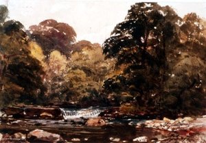 Paesaggio fluviale da Peter de Wint