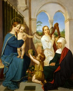 Sacra Famiglia, 1809-11 da Peter von Cornelius