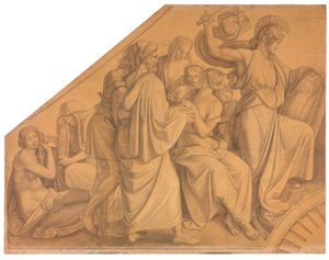 Odysseus entdeckt Achill unter den Töchtern des Lykomedes