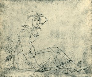 Ritratto di Elizabeth Malß, c1811, 1943 da Peter von Cornelius