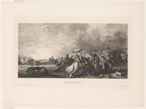 Battaglia di cavalieri da Peter von Halm
